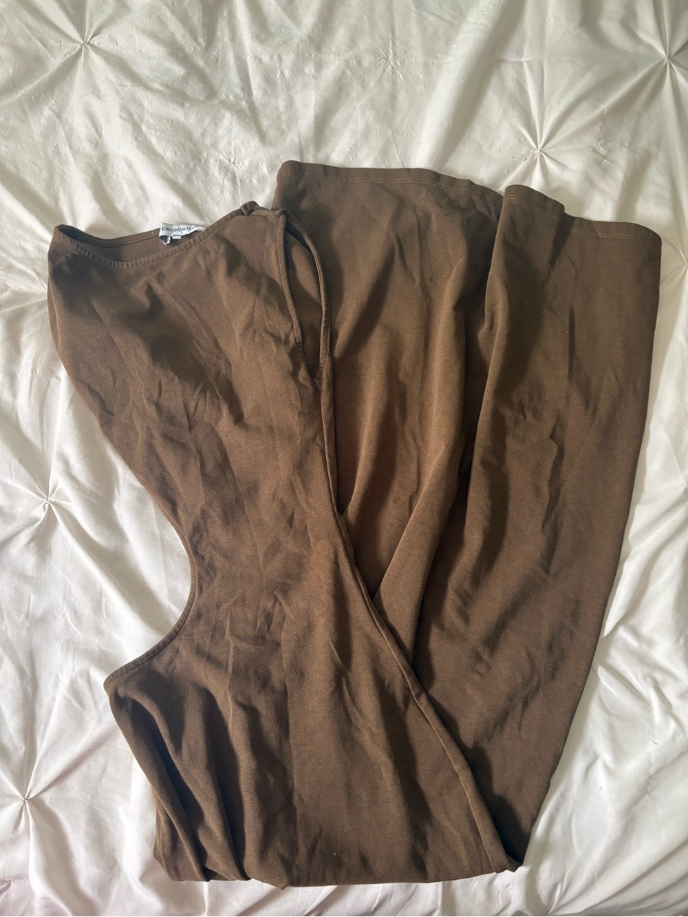 WeWoreWhat Brown Maxi Dress - Sleeveless Tank Style